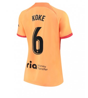 Atletico Madrid Koke #6 Tredjedrakt Kvinner 2022-23 Kortermet